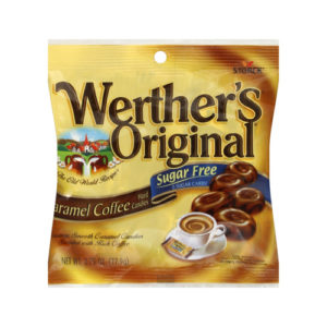 Werther's Original Sugar Free Caramel Coffee Hard Candies 2.75 OZ