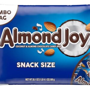 Almond Joy Snack Size Milk Chocolate Bars, 11.3 OZ