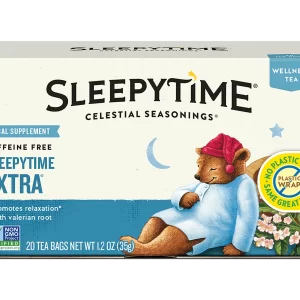 Celestial Seasonings Wellness Tea Sleepytime Extra Tea Bags, 20 ct