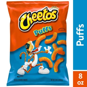 Cheetos Puffs Cheese Flavored Snacks 8OZ