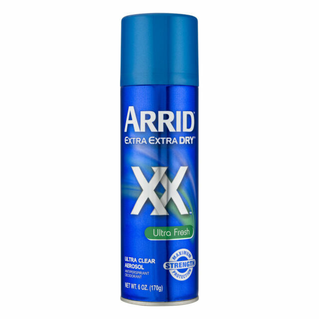 Pack Of 2 Arrid XX Extra Dry Aerosol Antiperspirant Deodorant – Protecting Citrus 6oz Each