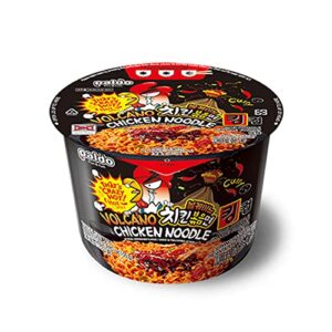 PALDO INSTANT NOODLE VOLCANO CHICKEN KING CUP 6/3.70 OZ
