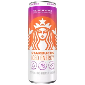 Starbucks Iced Tropical Peach Energy Drink - 12 fl oz Can