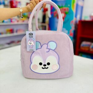 LUNCH BAG BT21 LIGHT PURPLE MANG LINE FRIENDS
