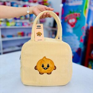 LUNCH BAG BT21 SHOOKY BEIGE LINE FRIENDS