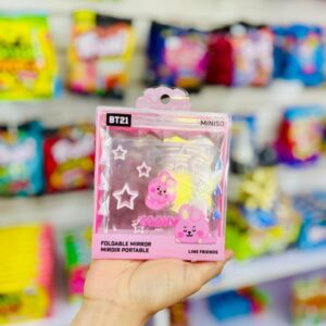 FOLDABLE MIRROR COOKY LINE FRIENDS BTS