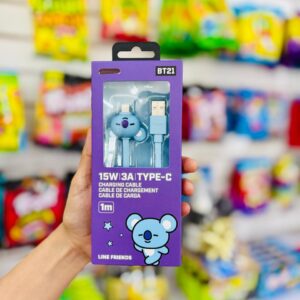 CHARGING CABLE LINE FRIENDS KOYA BT21 BTS