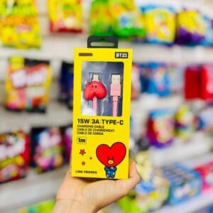 CHARGING CABLE LINE FRIENDS TATA BT21 BTS