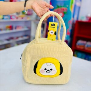 LUNCH BAG BT21  CHIMMY YELLOW LINE FRIENDS