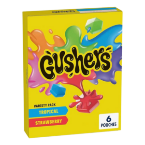 Fruit Gushers Variety Pack Fruit Flavored Snacks 6ct 4.5oz