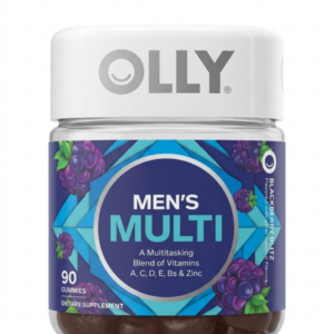 OLLY, Men's Multi Gummies, Blackberry Blitz, 90 Gummies