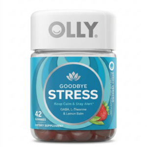 OLLY Goodbye Stress Gummy, GABA, L-Teanina, Bálsamo De Limón