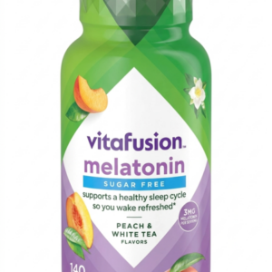 Vitafusion Sugar Free Melatonin Sleep Gummies - Peach & White Tea