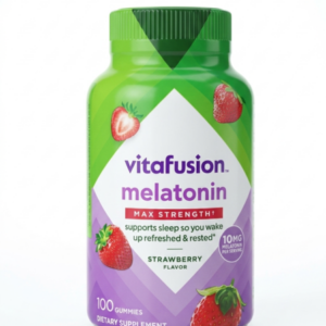 Vitafusion Max Strength Melatonin 10 mg Gummies - Strawberry