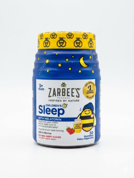 Zarbee's Children's Sleep Gummies + Melatonin - Berry