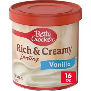 Betty Crocker Rich y Creamy Glaseado de Queso Crema, sin Gluten, 16 oz