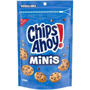 CHIPS AHOY! Original Fudgy Chocolate Chip Mini Cookies, 8 oz