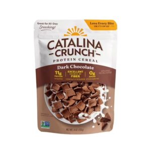 Catalina Crunch Protein Cereal, Dark Chocolate 9 oz