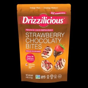 DRIZZILICIOUS Strawberry Chocolaty Bites 4Oz