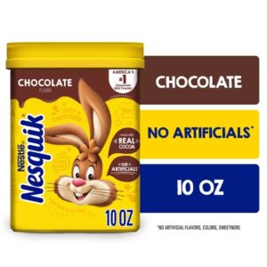 Nestle Nesquik Mezcla en Polvo para Bebida Sabor Chocolate, 10 oz